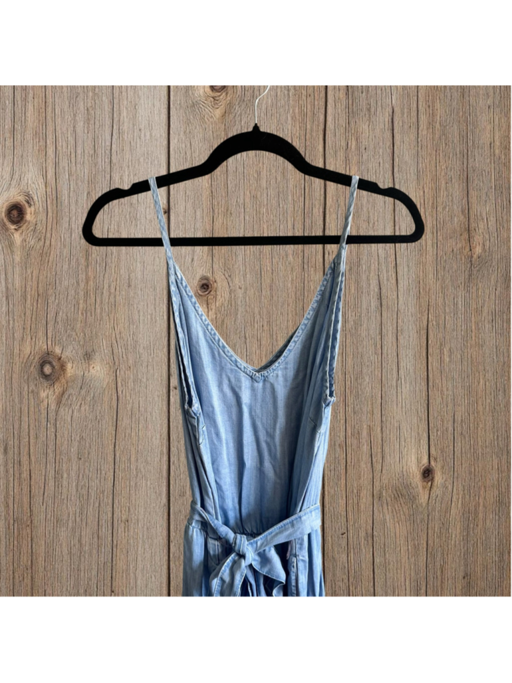Women's Cloth & Stone Blue Maxi Dress Size L - Picture 4 of 9